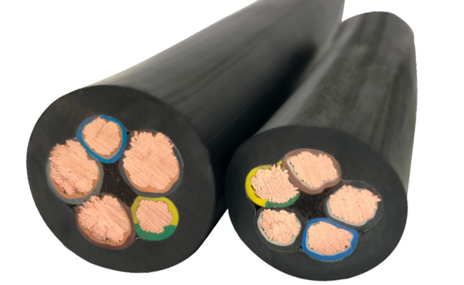 H07RN-F Trailing Rubber Cable