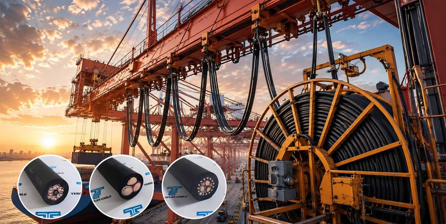 Port and crane cable applications