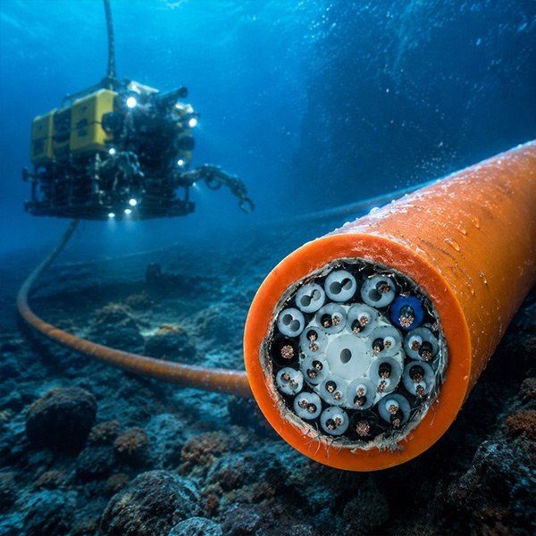 Underwater ROV cable