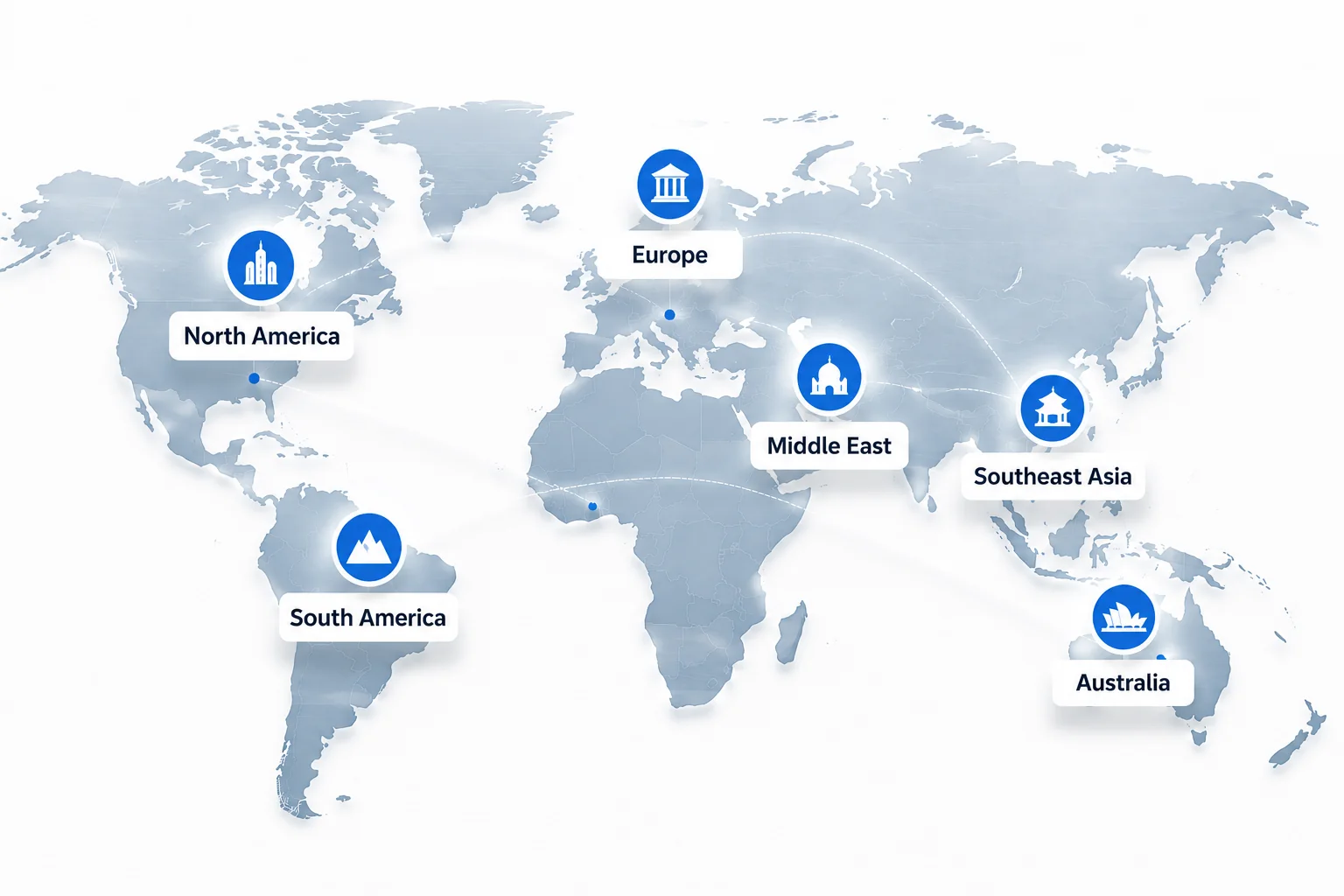 Tebaoflex Cable global service coverage map